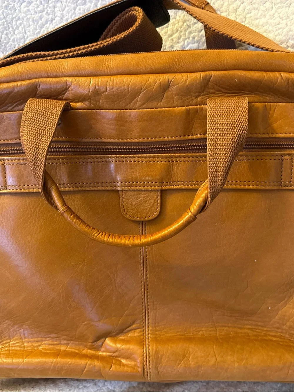Samsonite Durham Colombian Leather 2 Pocket Bruefcase